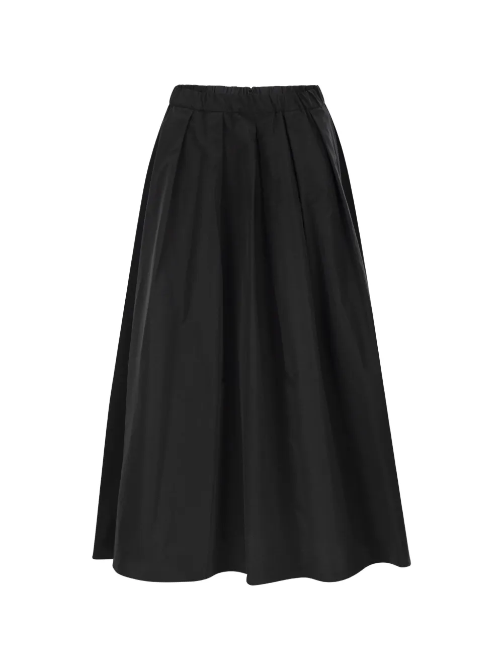 Weekend Max Mara Gonna midi plissettata svasata - Nero