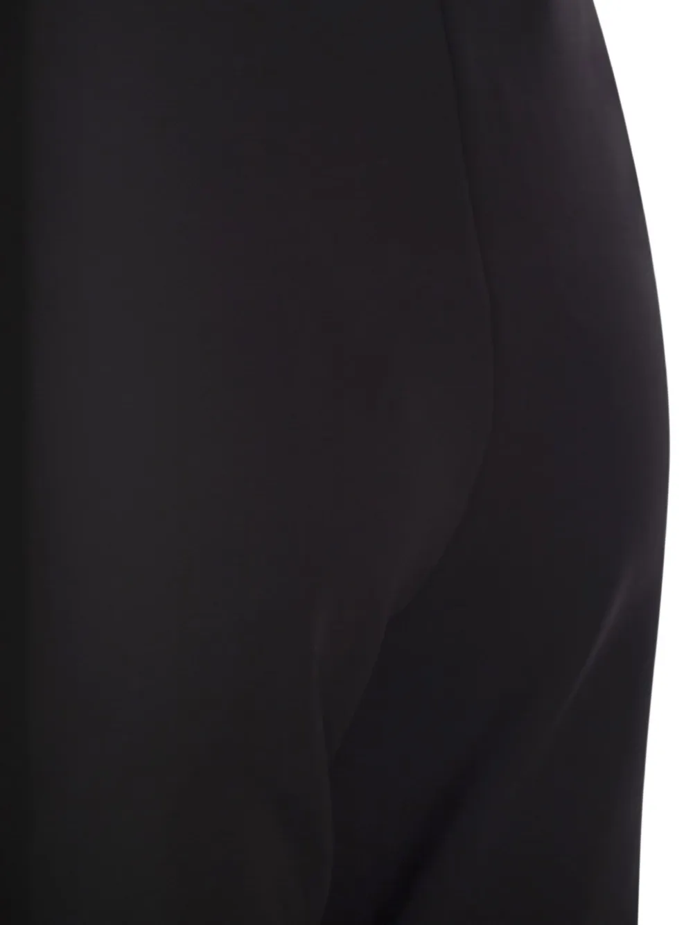 Max Mara Slim-fit plooibroek Zwart