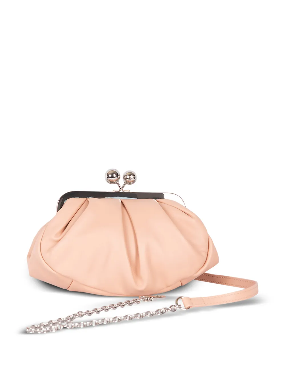  Weekend Max Mara Small Pasticcino Boule Chain Leather Shoulder Bag - Pink 