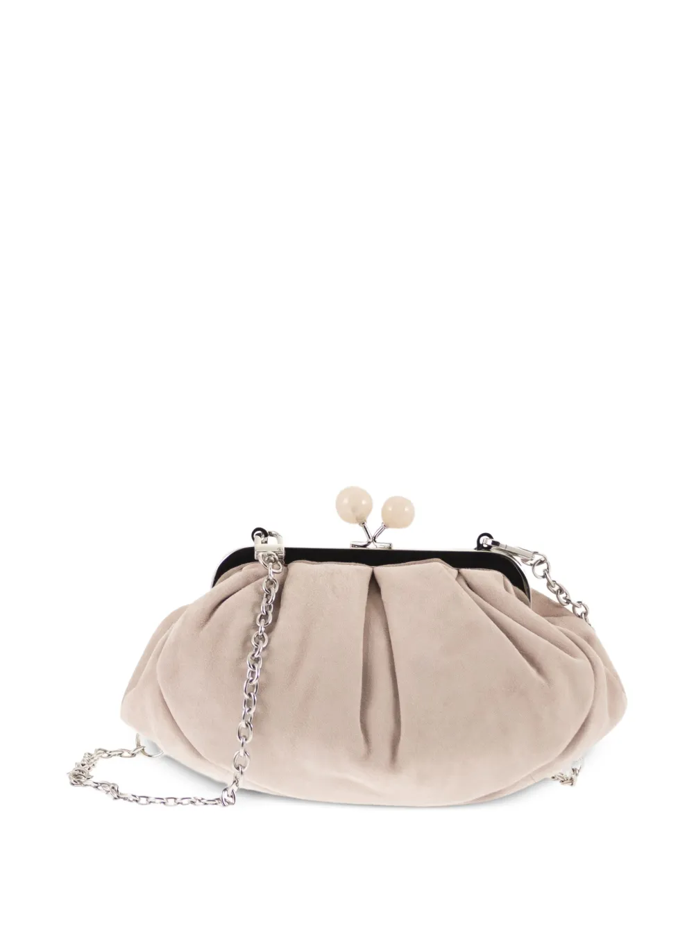  Weekend Max Mara Wkavalois Suede Clutch Bag - Neutrals 