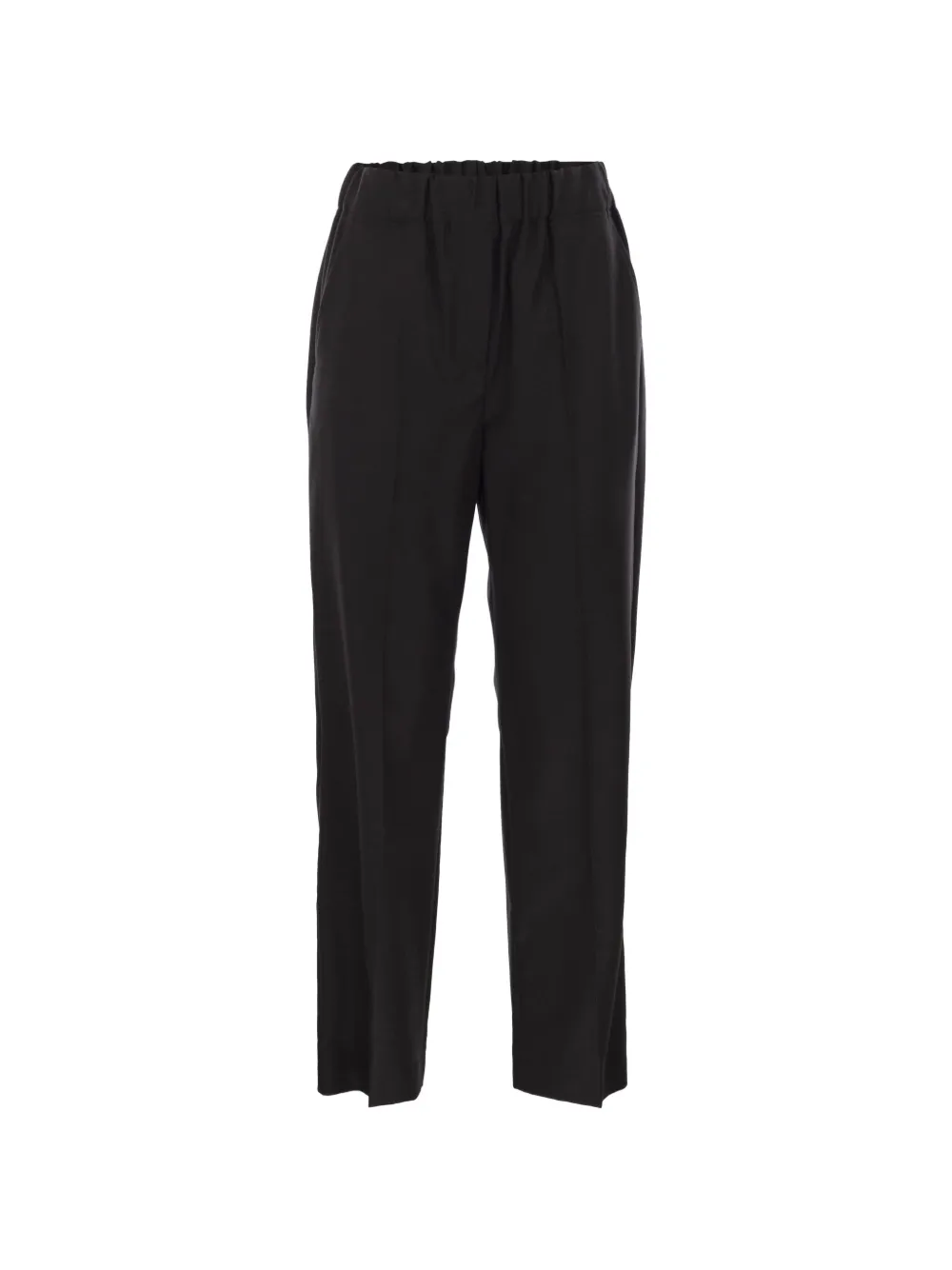 Weekend Max Mara Pantaloni Hateley con vita elasticizzata - Nero