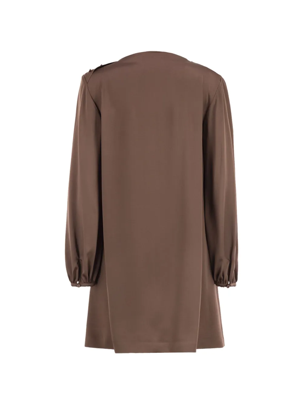  Weekend Max Mara Long-sleeve Mini Dress - Brown 