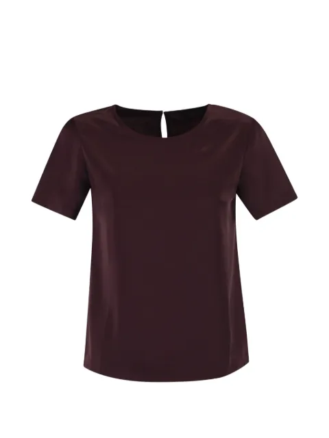 Weekend Max Mara 텍스처 백 블라우스