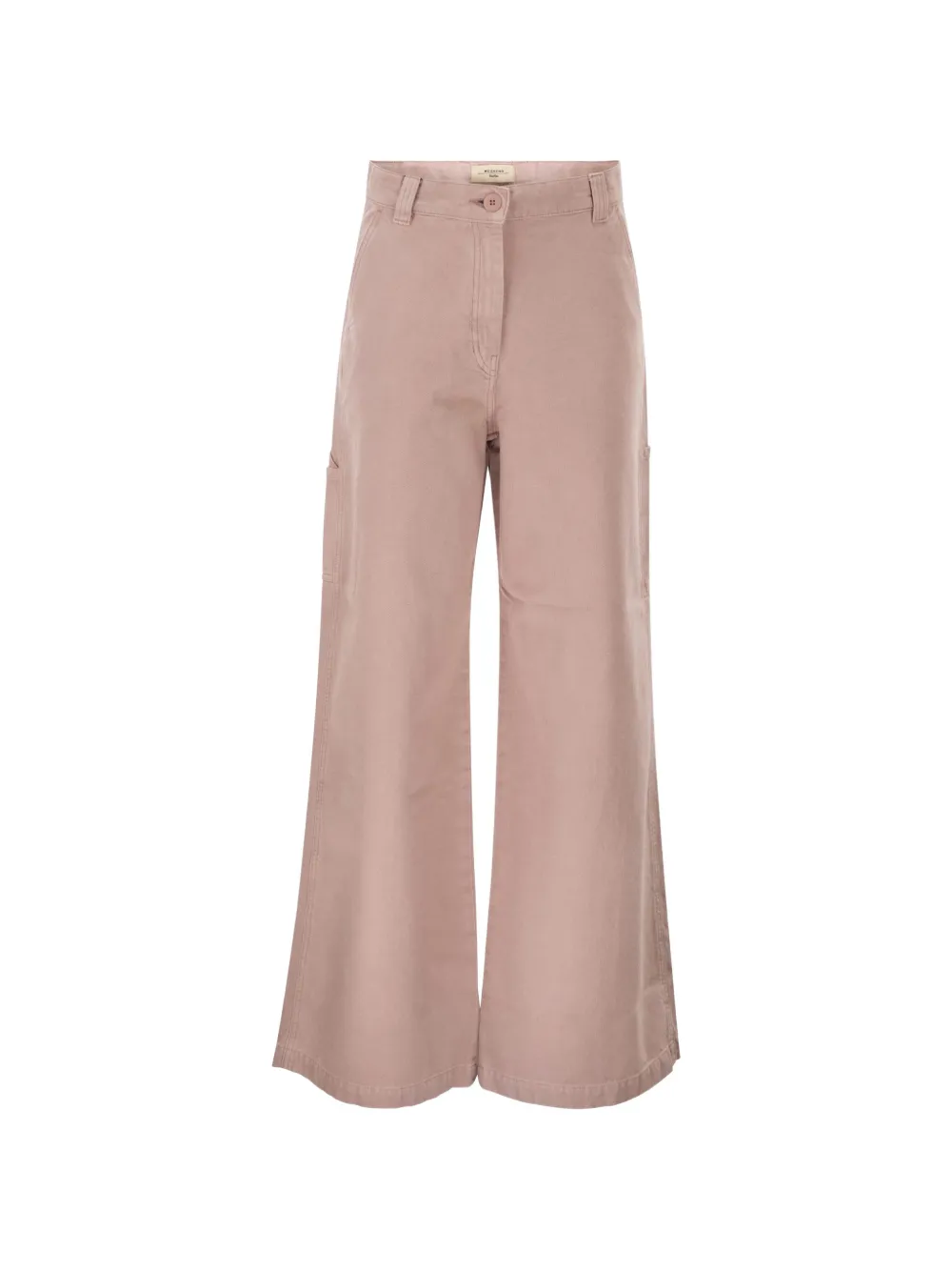 Weekend Max Mara carpenter wide-leg trousers - Rosa