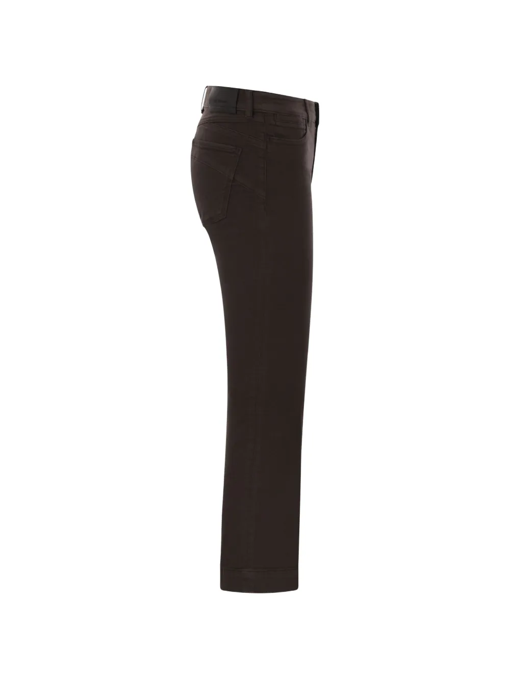 Sportmax Enna Flared Trousers in Brown, view 3