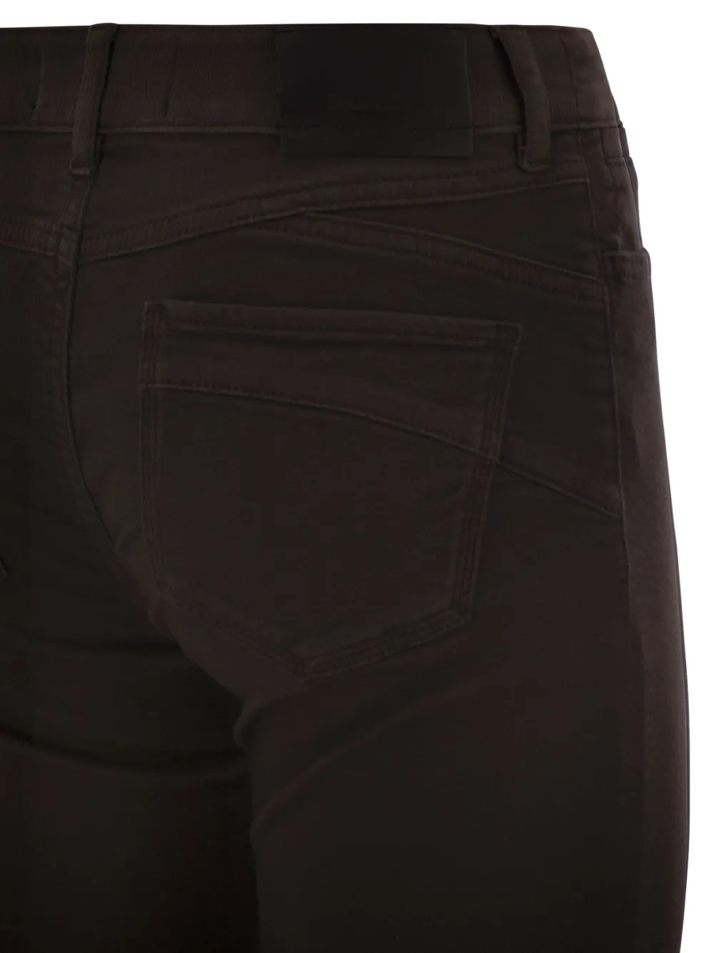 Sportmax Enna Flared Trousers in Brown, view 4