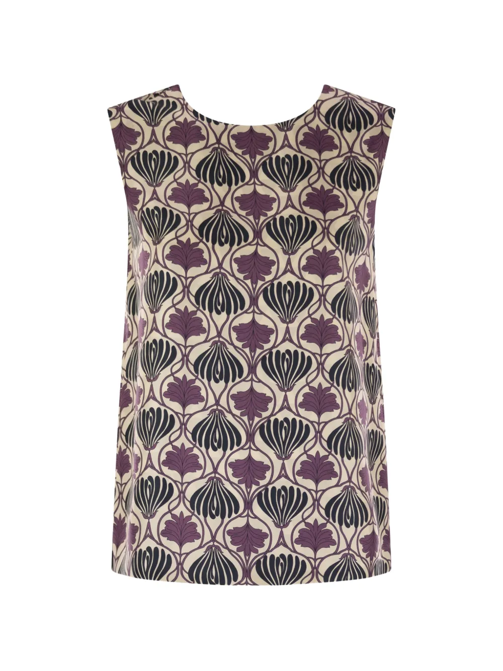  's Max Mara Patterned Blouse - Neutrals 