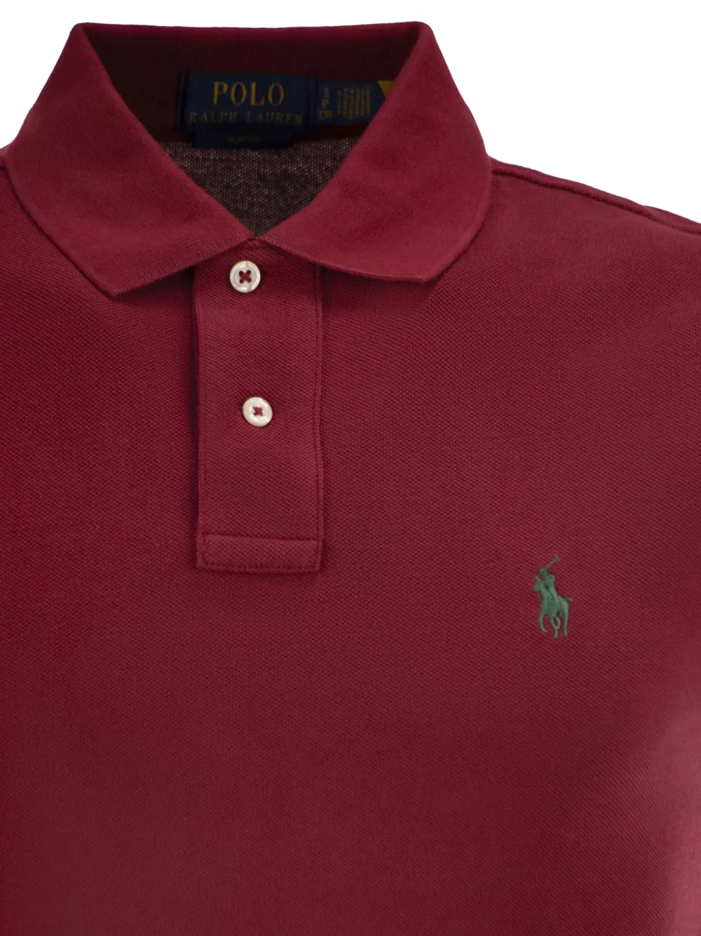 Polo Ralph Lauren Poloshirt met geborduurd logo Rood
