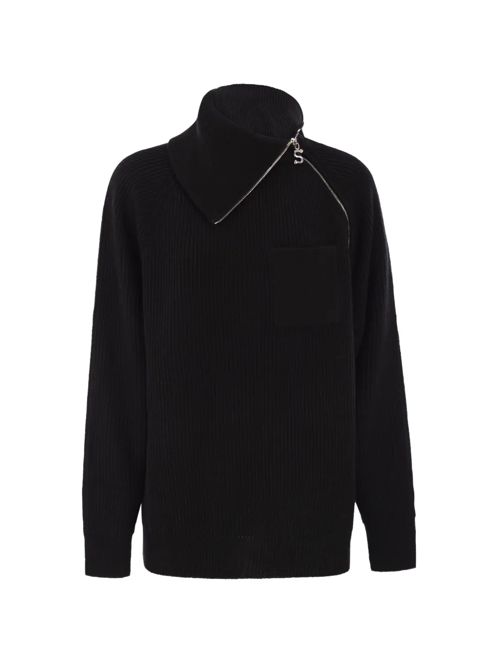Sportmax Maglione con zip - Nero