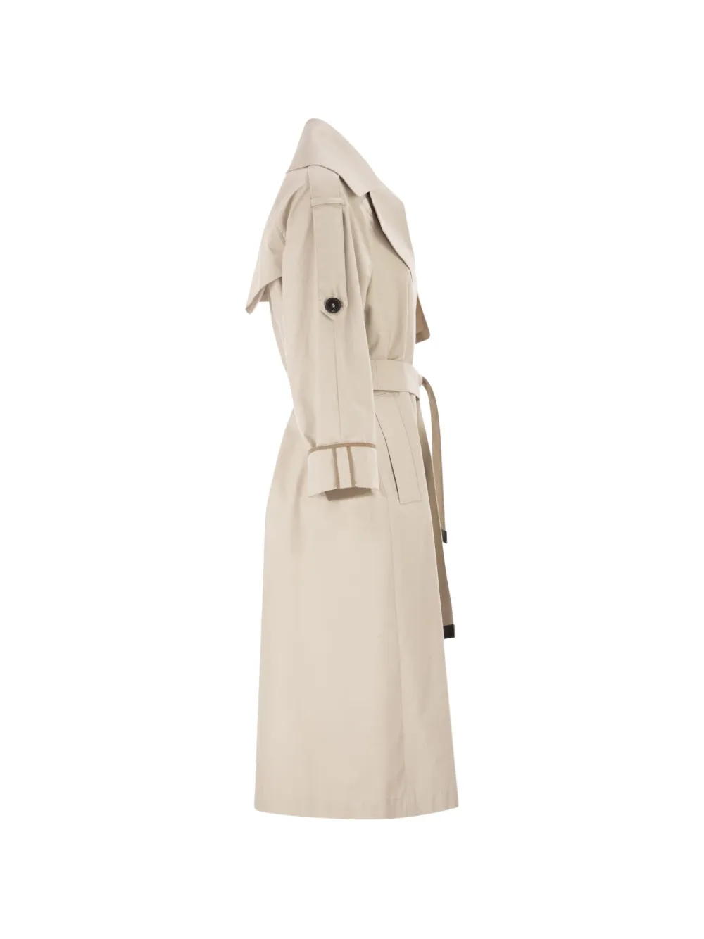 Max Mara Trenchcoat met ceintuur Beige