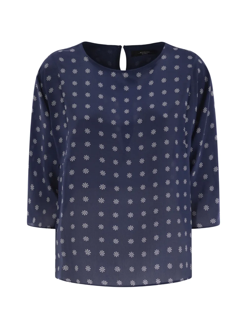 Weekend Max Mara Blusa con polsini e stampa