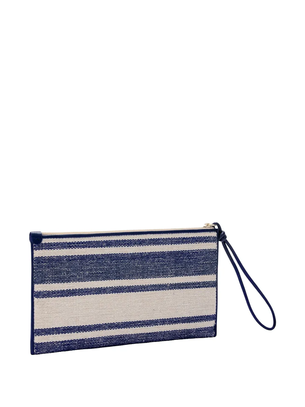 Furla Iride Striped Clutch Bag - Blue 