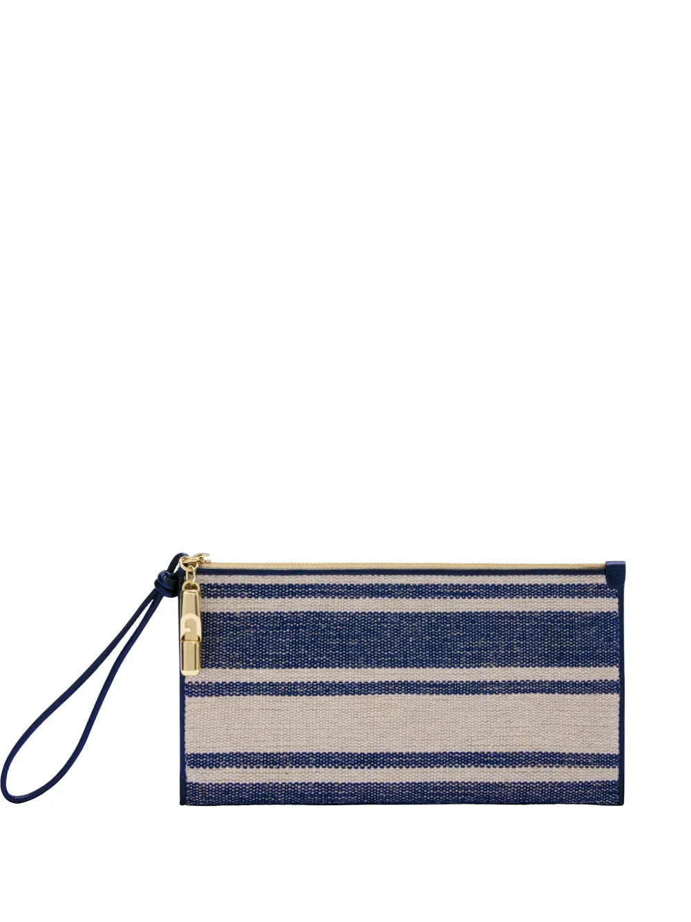 Furla Clutch Iride a righe - Blu