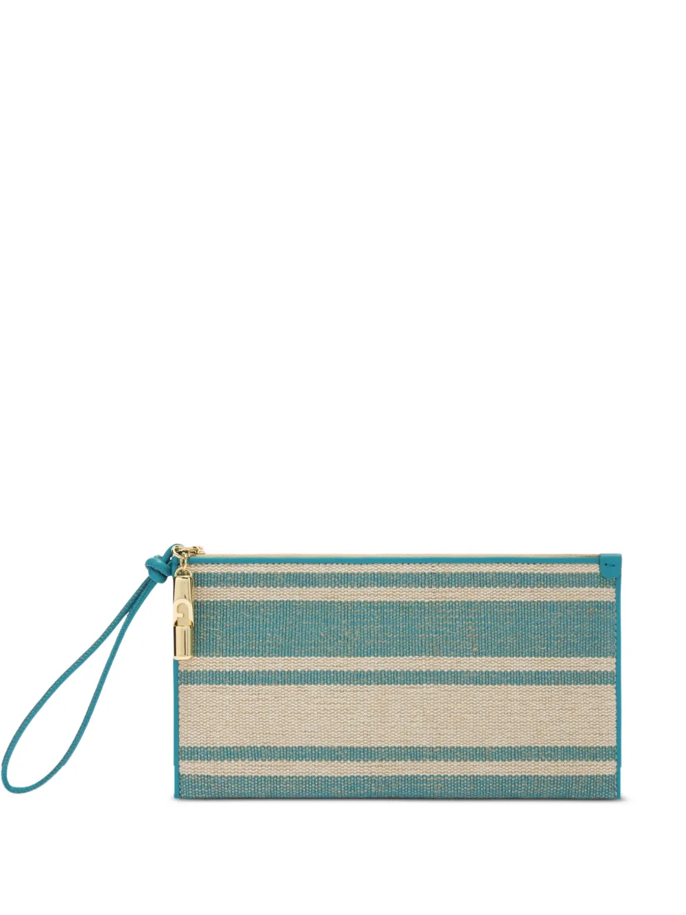 Furla Clutch Iride a righe - Blu