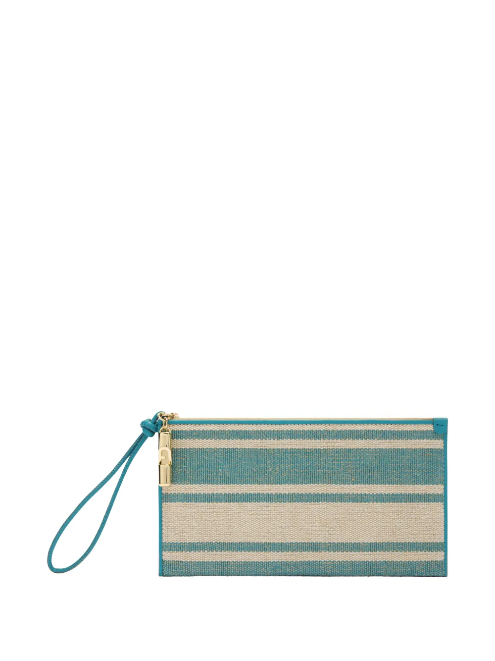 Furla Clutch Iride a righe - Blu