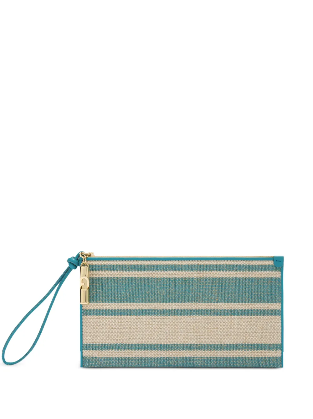Furla Clutch Iride a righe - Blu