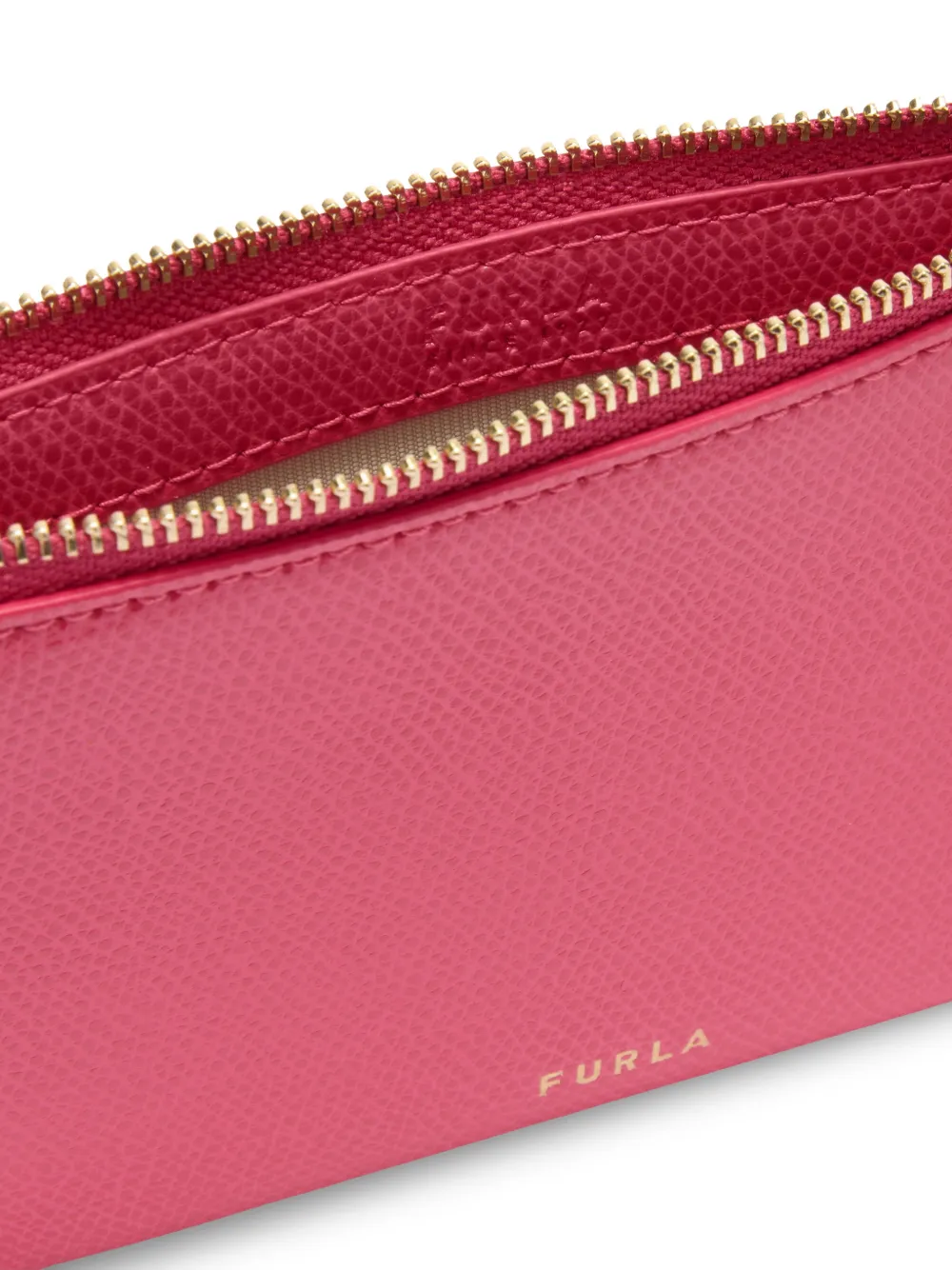 Furla Iride Envelope leren clutch Roze