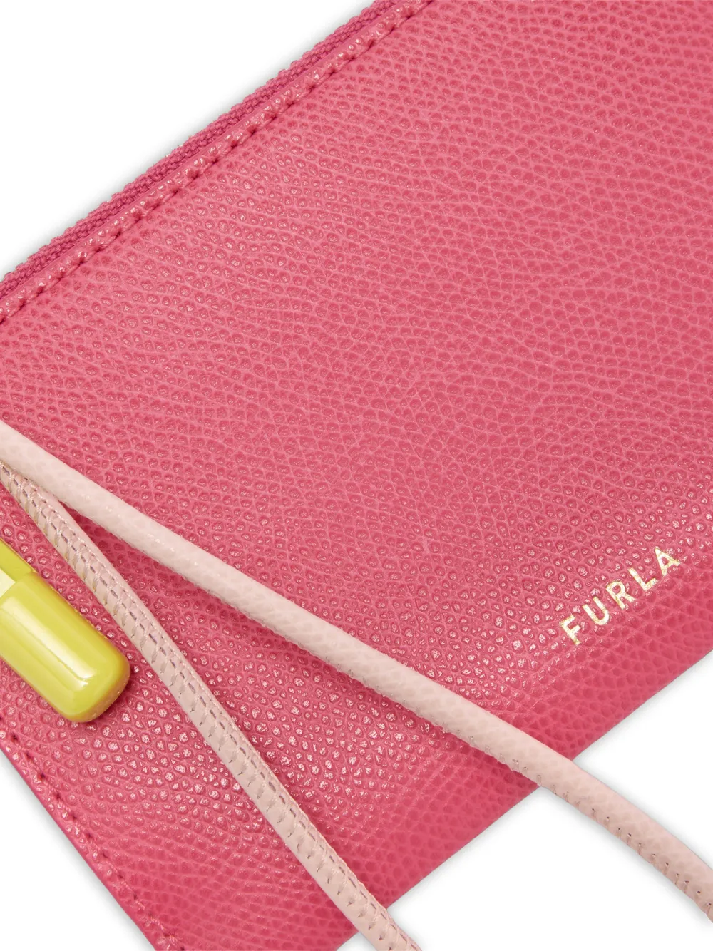 Furla Iride Envelope leren clutch Roze