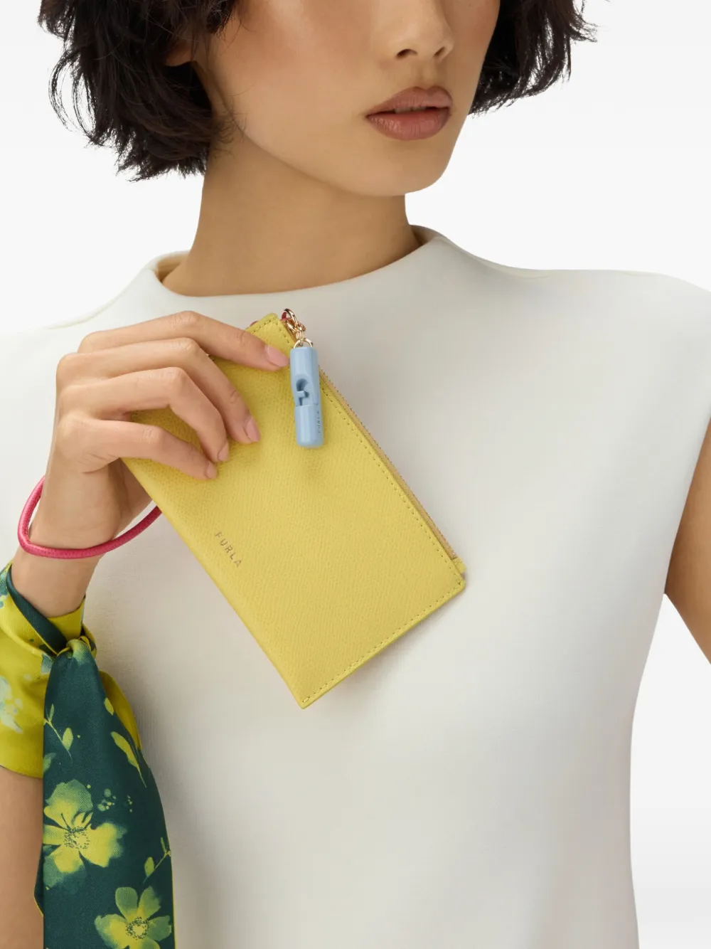 Furla Iride Envelope clutch Geel