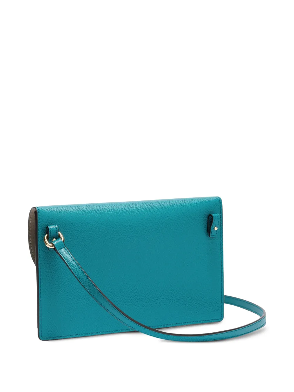 Furla Lea clutch met draaislot Blauw