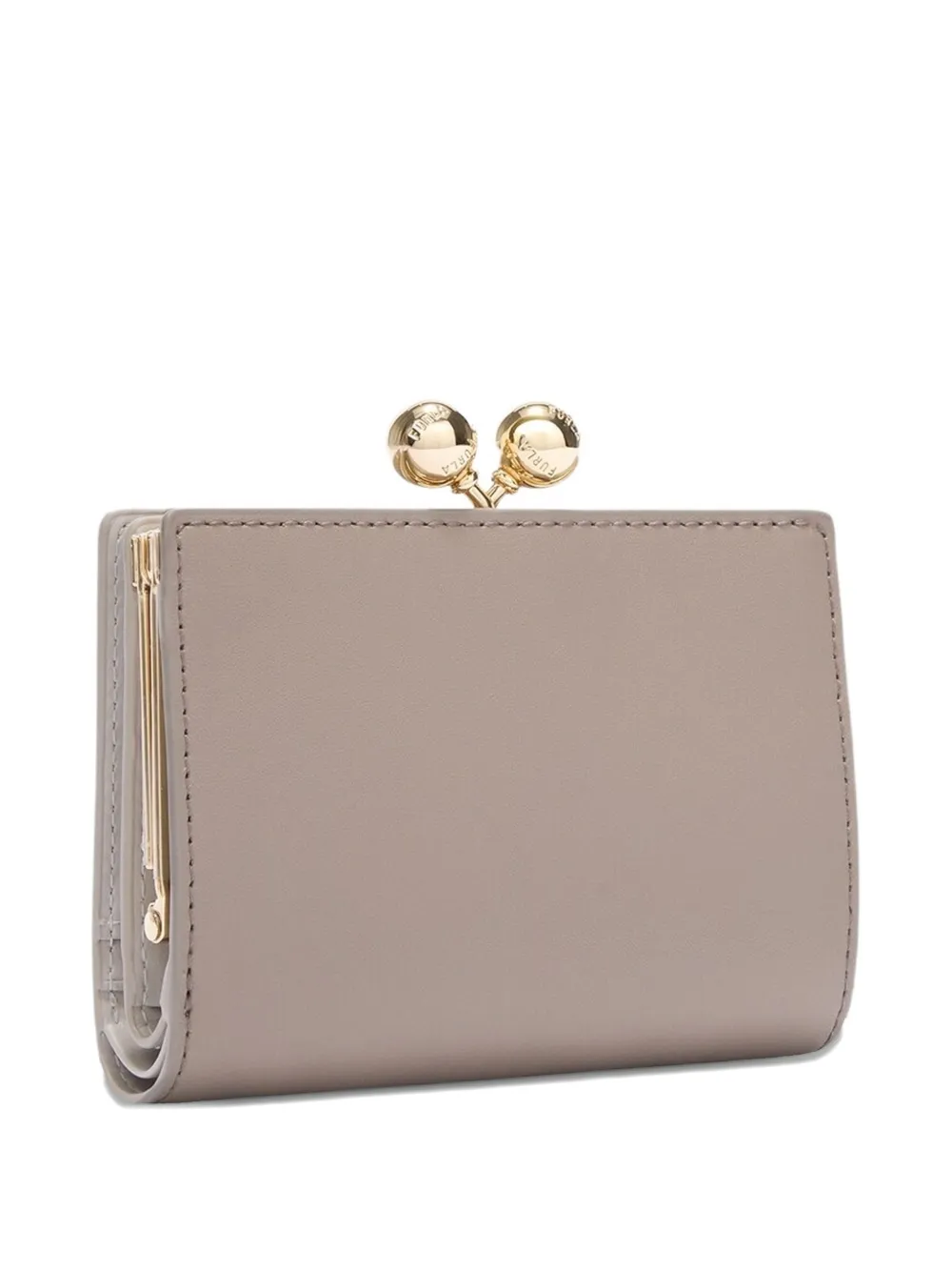  Furla Dots Printed Clasp Wallet - Neutrals 