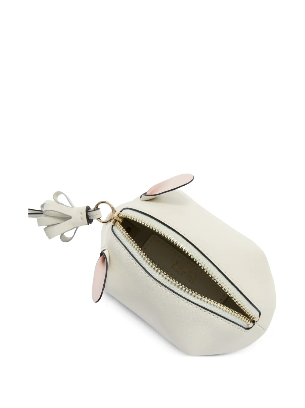 Furla Allegra portemonnee met kwastje Beige