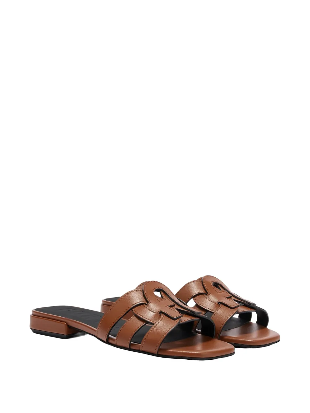 Furla Summer leather sandals Bruin