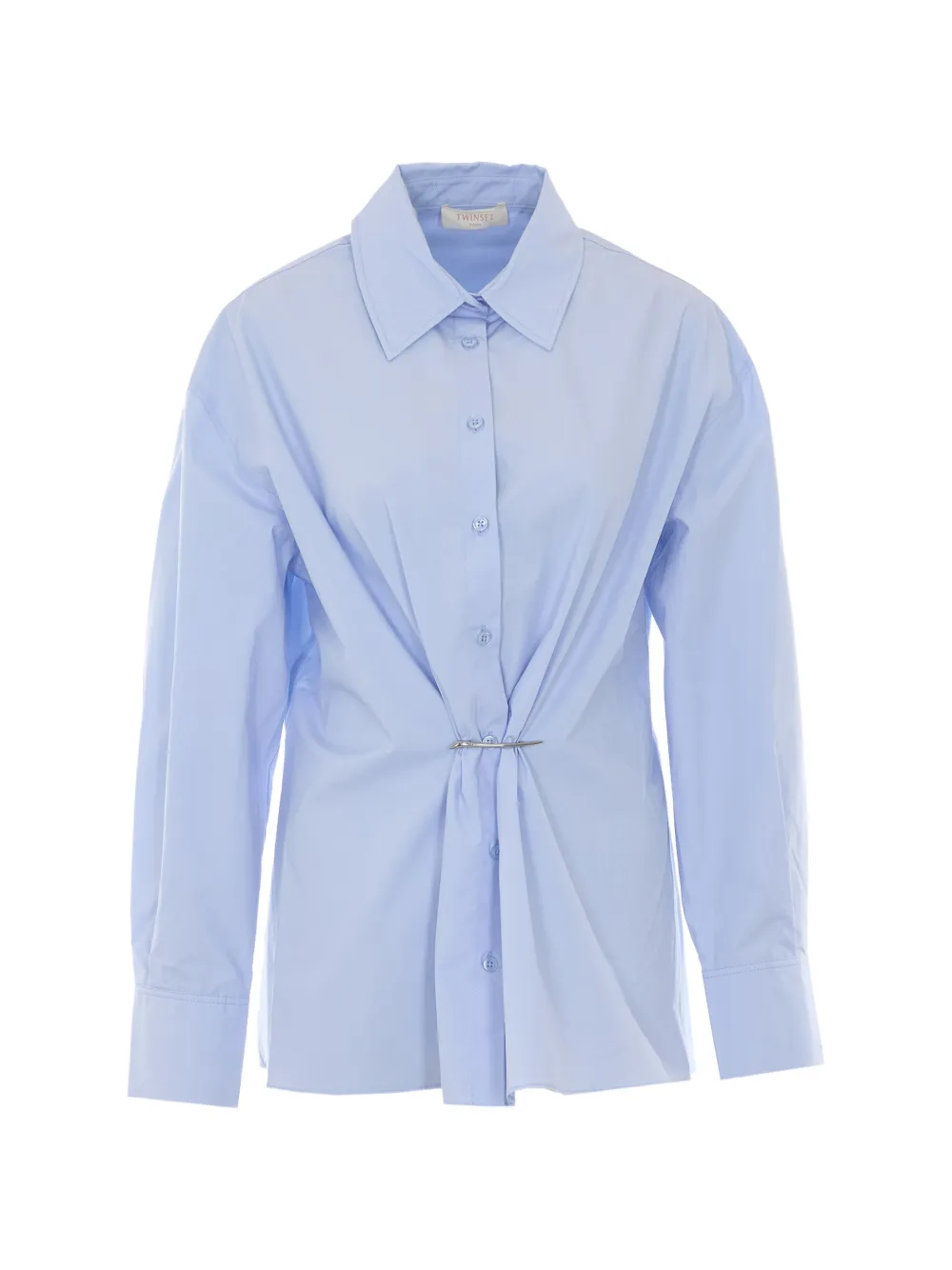 TWINSET button long-sleeve shirt - Blu