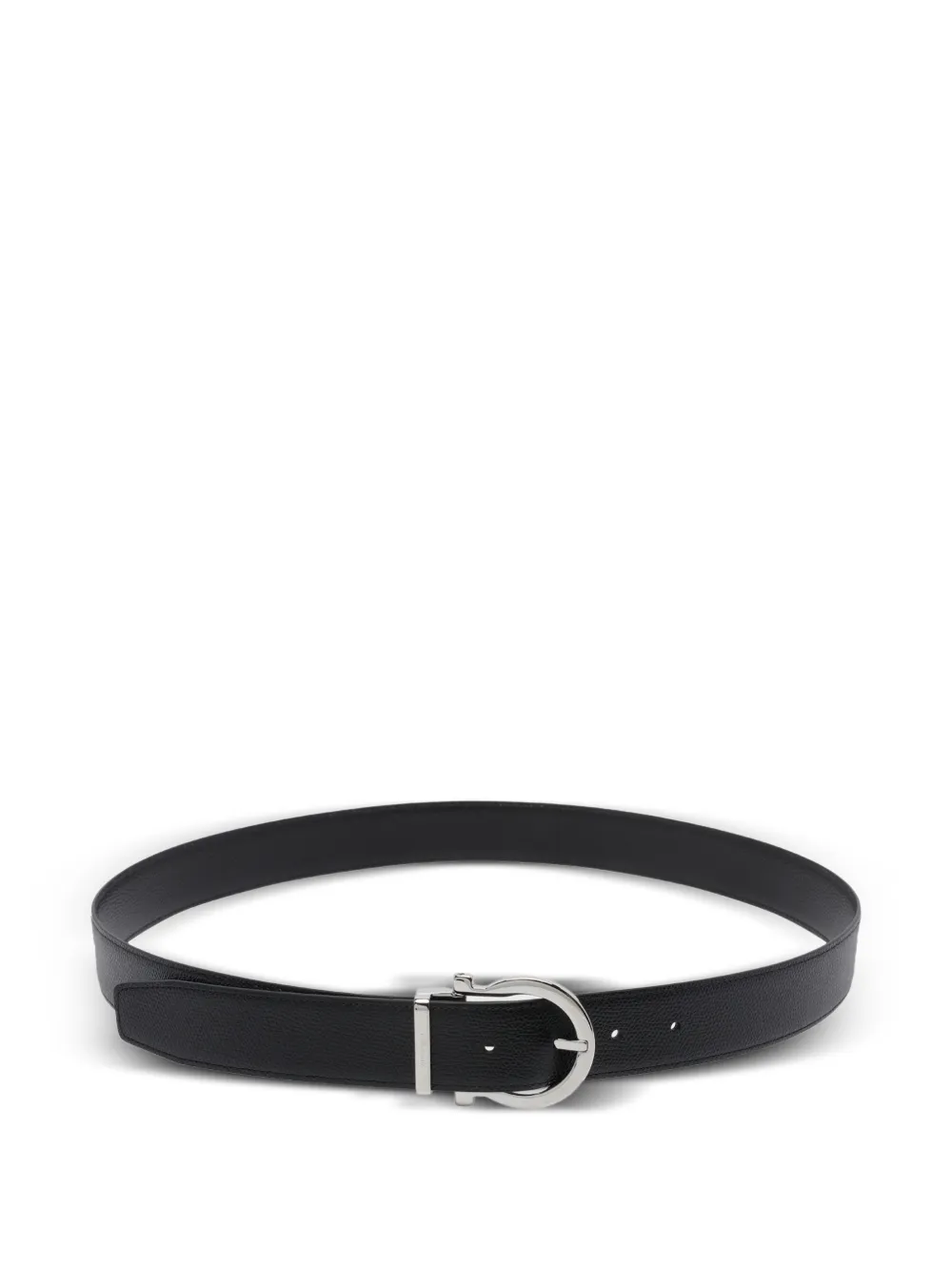 Ferragamo adjustable buckle belt - Nero
