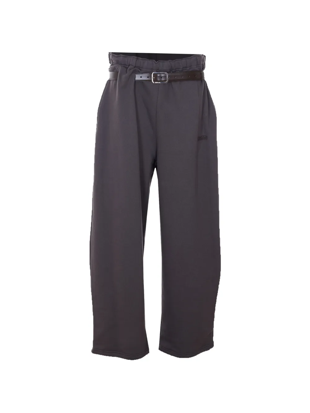 Magliano belted cotton trousers - Grigio