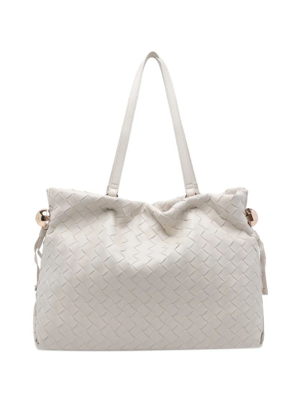 LIU JO woven tote bag - Bianco