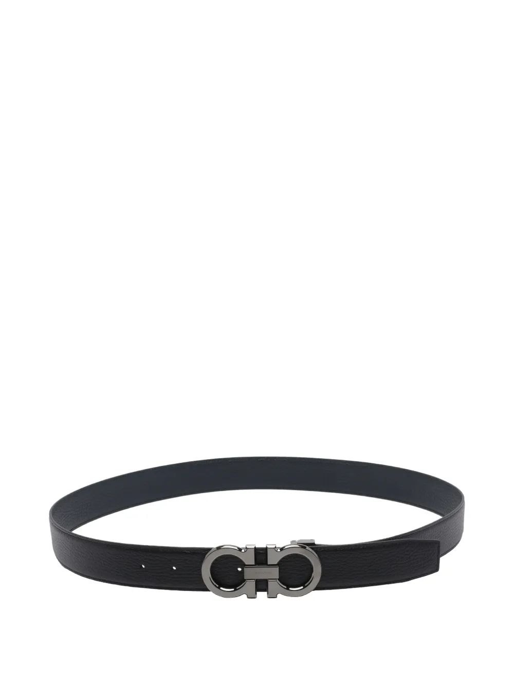 Ferragamo Gancini reversible belt - Blu