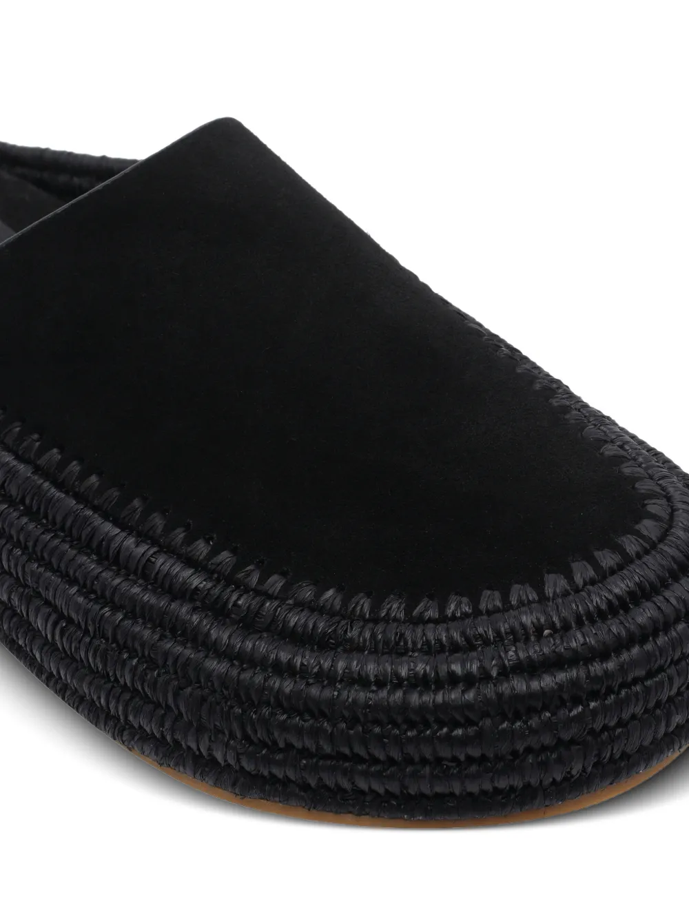 Paloma Barceló Muiltjes met ronde neus Zwart