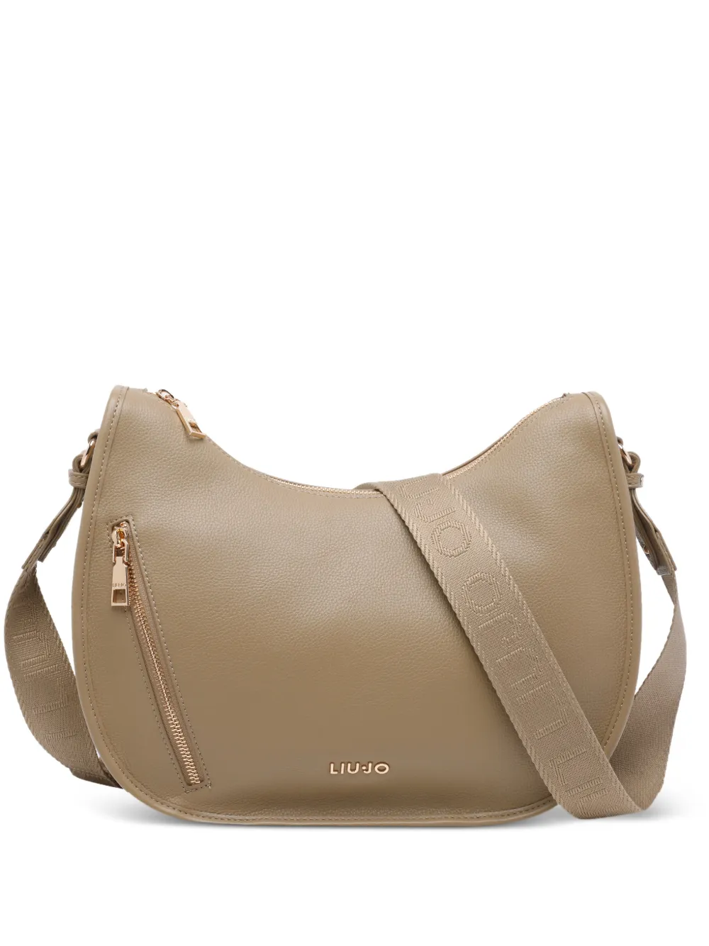 LIU JO logo-detail crossbody bag - Toni neutri