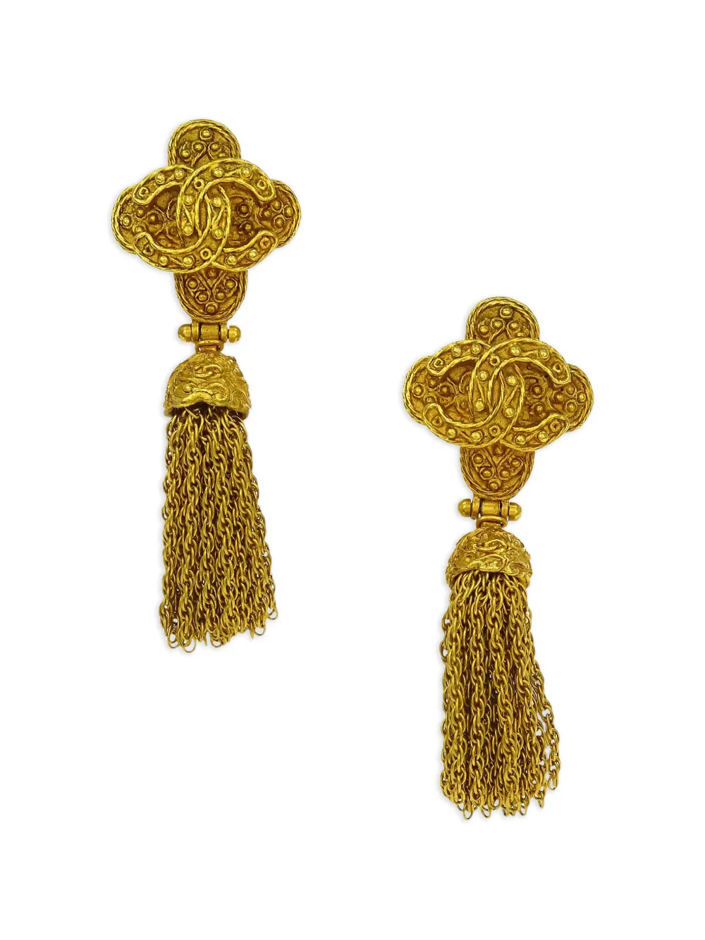 CHANEL Pre-Owned Orecchini pendenti 1994 - Oro