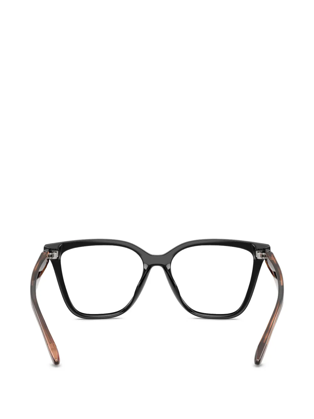 Emporio Armani Zonnebril met cat-eye montuur Zwart