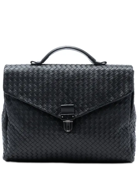 Bottega Veneta Pre-Owned 2012-2026 Nappa Intrecciato Briefcase business bag