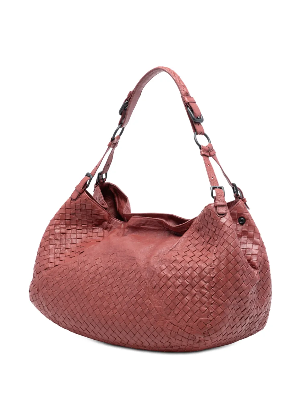 2012-2025 Nappa Intrecciato Shoulder Bag