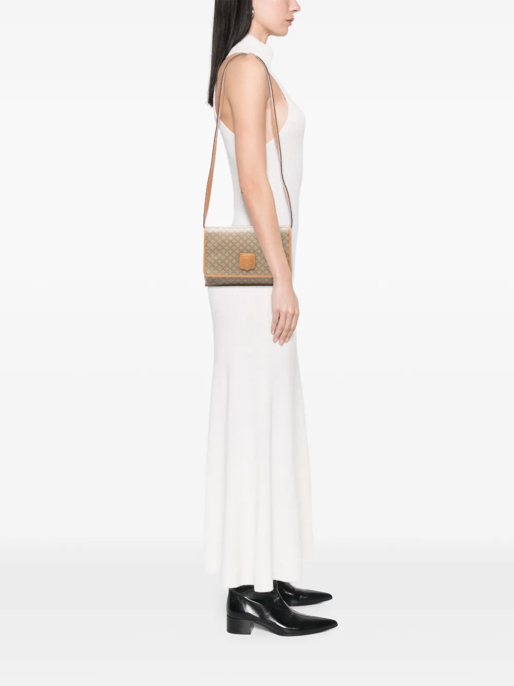 2011 Macadam Coated Canvas Crossbody Bag