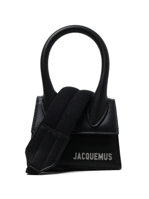 Jacquemus 顶置手柄皮质邮差包