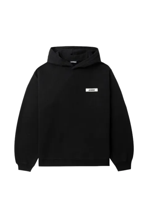 Jacquemus logo-detail hooded sweatshirt