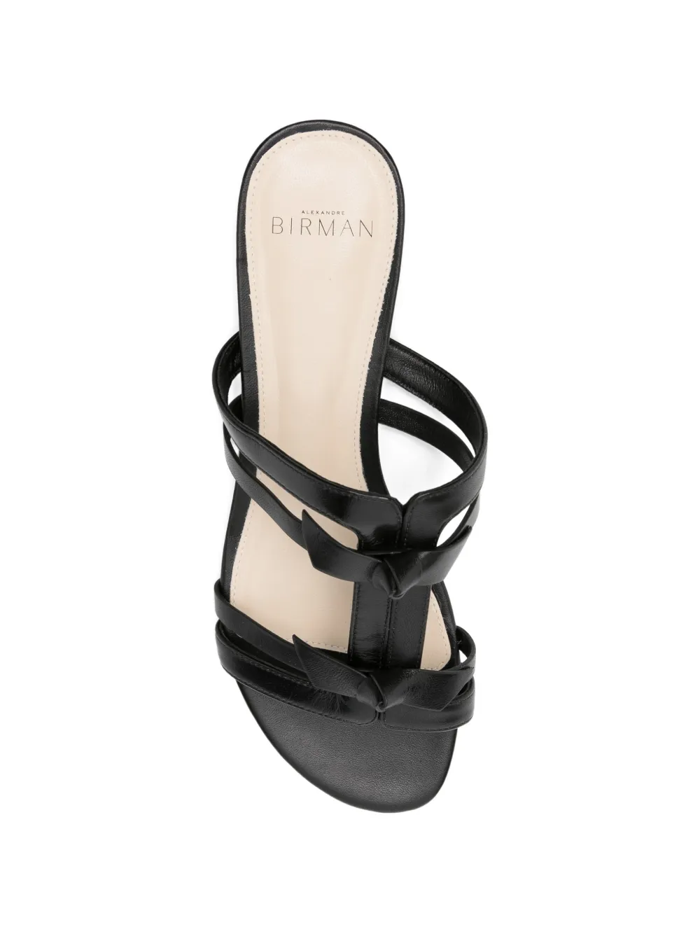 Alexandre Birman Slim Clarita gekooide sandalen Zwart