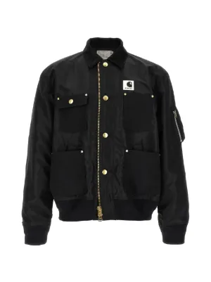Sacai ボタン ジャケット | グレー | FARFETCH JP