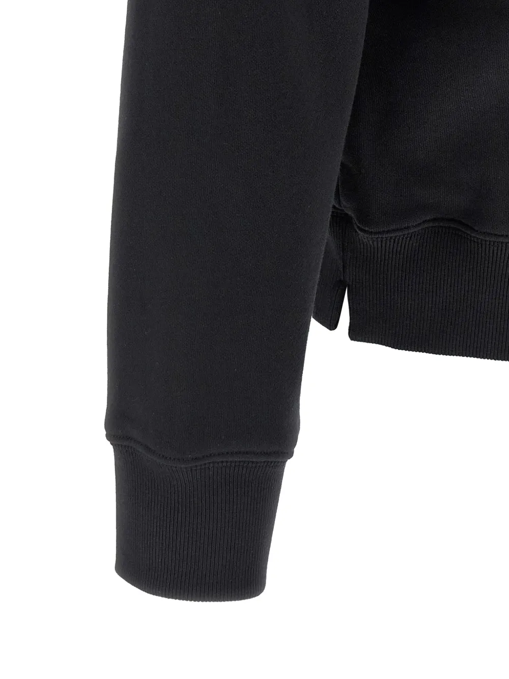 Off-White Arrow Skate sweater met capuchon Zwart