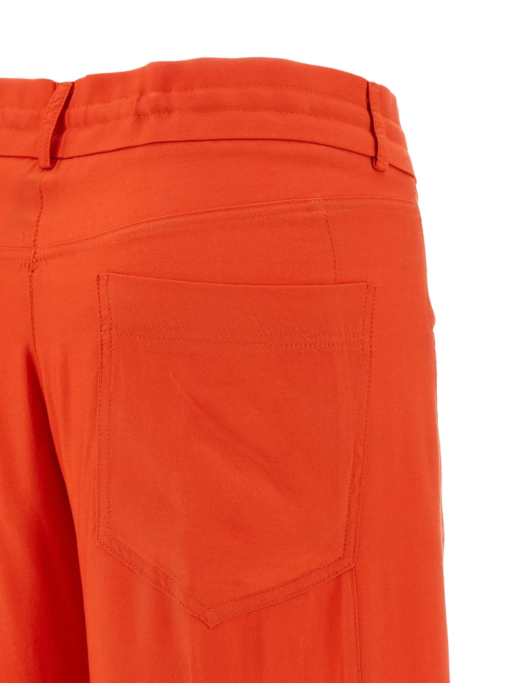 Nude Broek met trekkoord Oranje