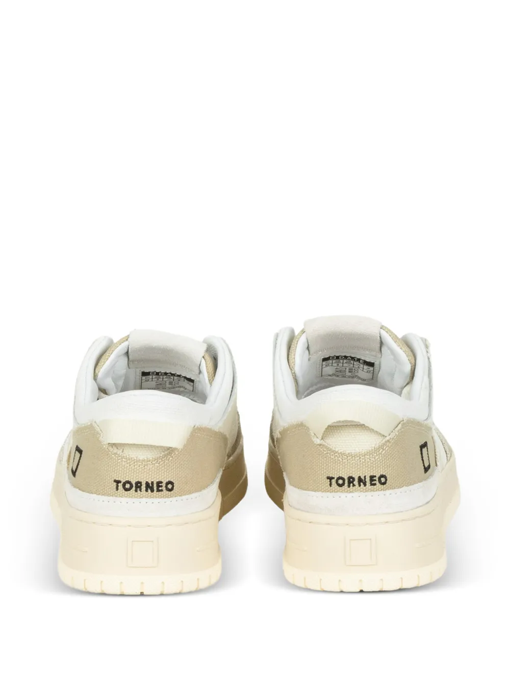  D.a.t.e. Fringed Torneo Sneakers - Neutrals 