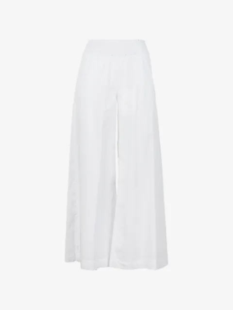 Via Masini 80 pantalones de algodón con pretina elástica