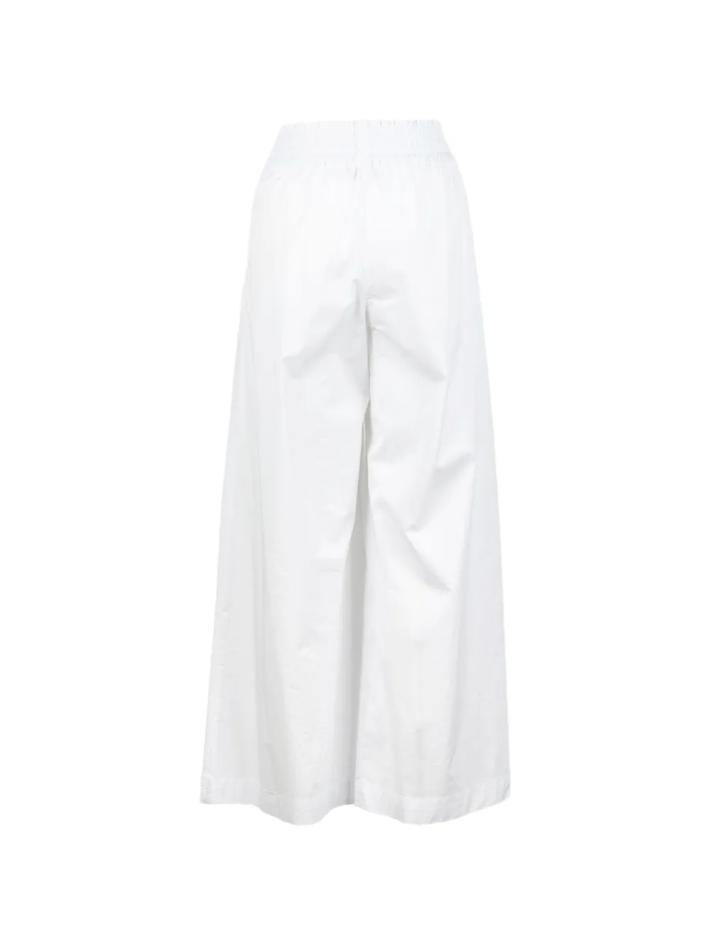  Via Masini 80 Elastic-waistband Trousers - White 