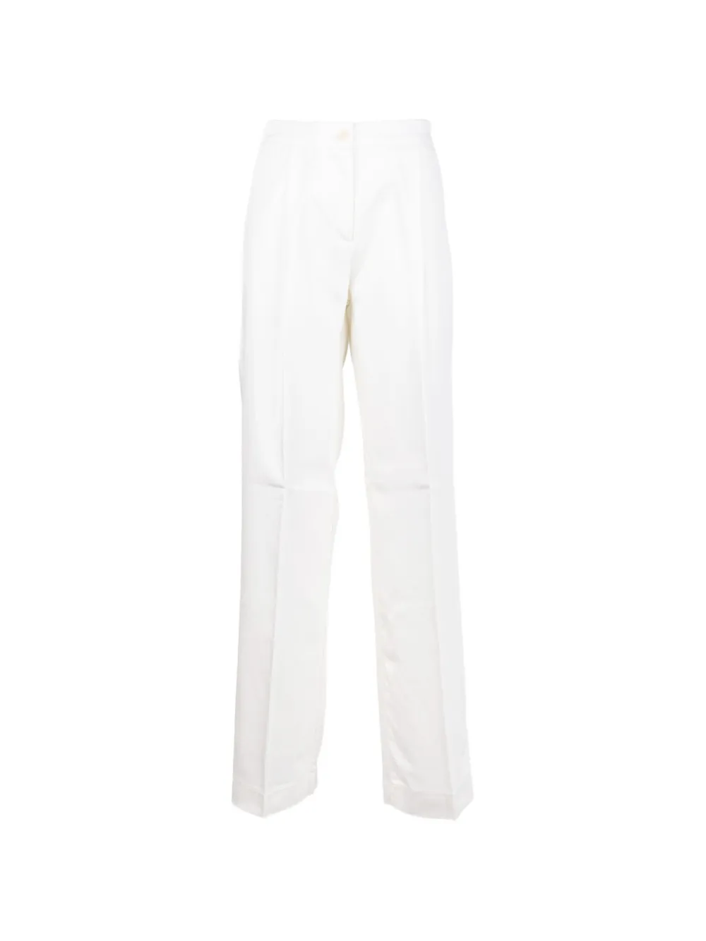 Cruna pleated trousers - Bianco