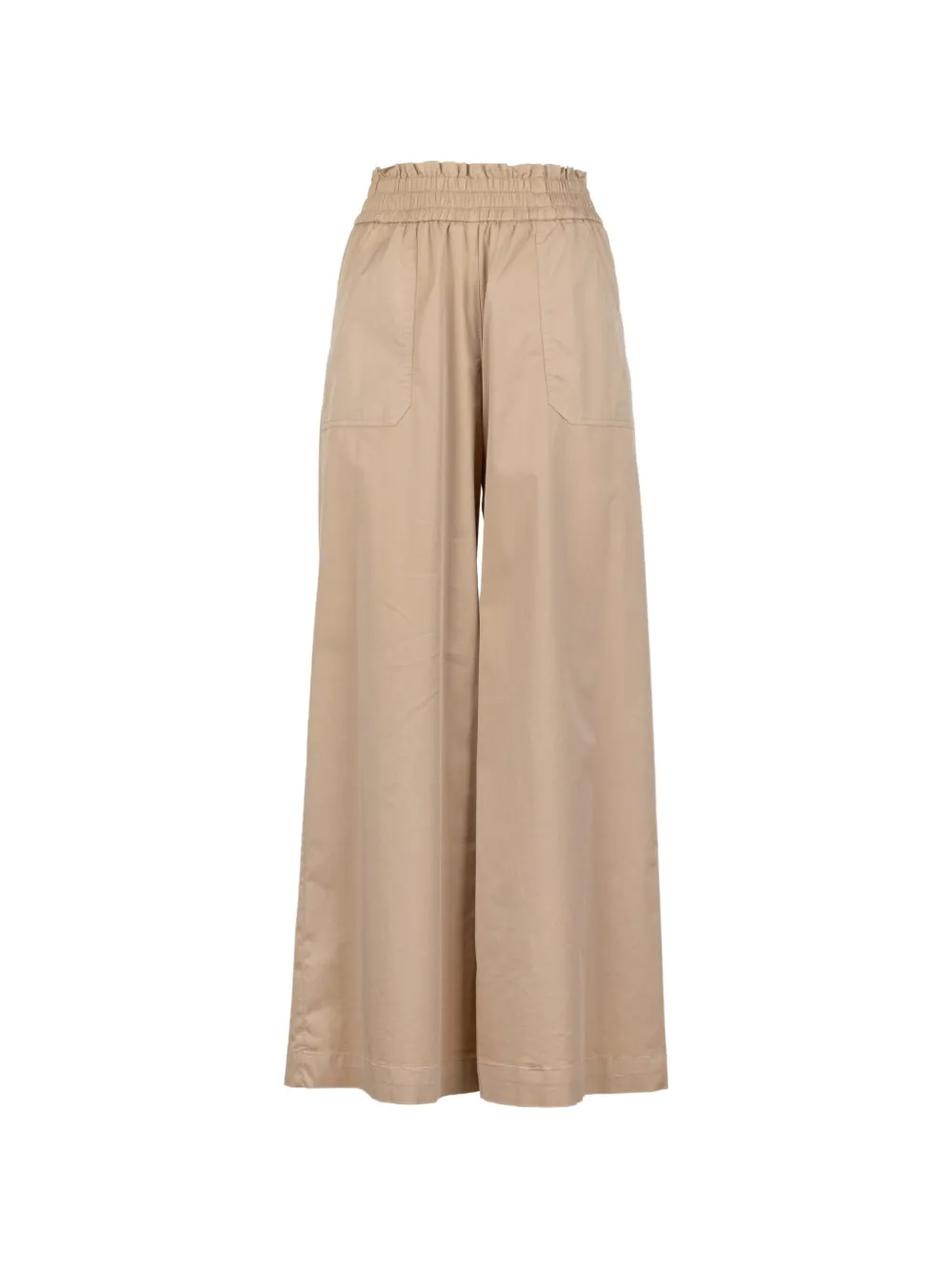 Via Masini 80 elastic-waistband trousers - Toni neutri